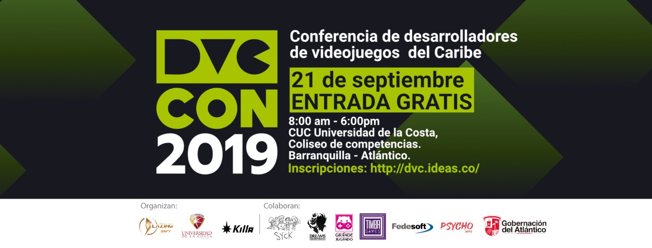 AVGS, Atlantico Videogame Summit, Blazin Soft, Gobernacion del Atlantico, tan grande y jugando, dvc,