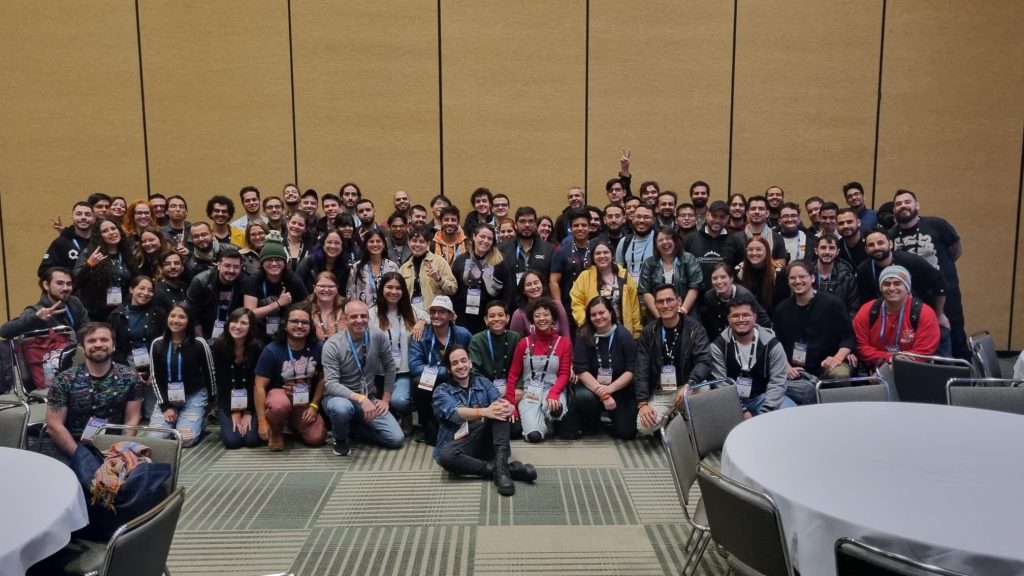 Delegación latinoamericana GDC 2023